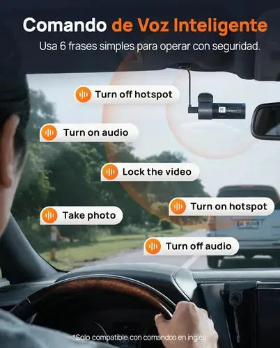 Cámara Para Auto Con Wifi Y Visión Nocturna 70mai M310 4k