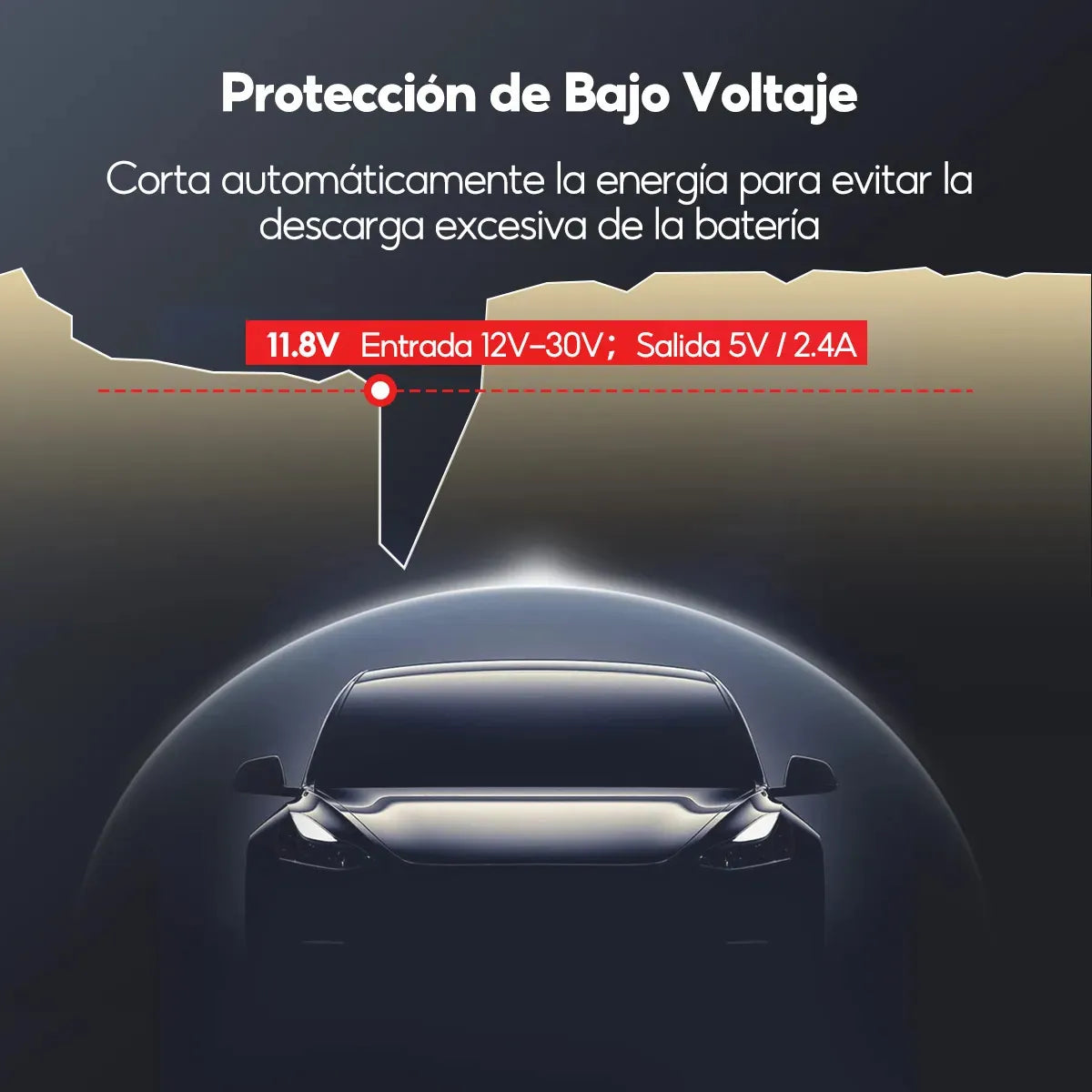 Cable Tipo‑C 3m 70mai Up03 Monitoreo 24h Dash Cam